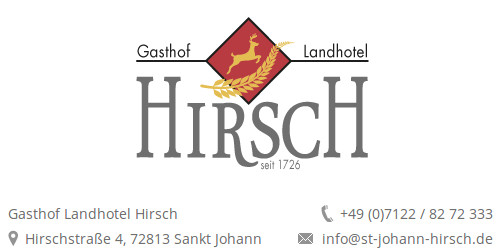 Landgasthof Hirsch Würtingen